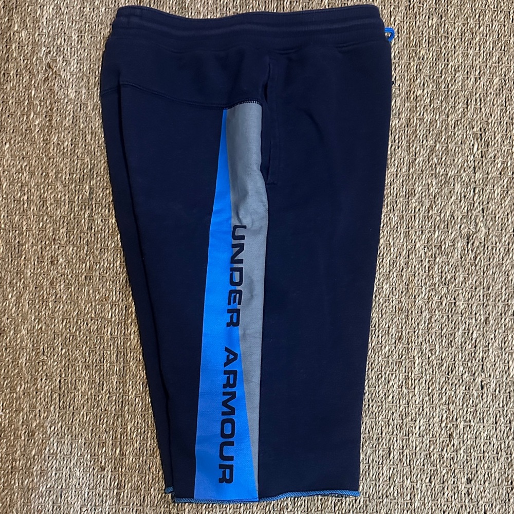 Under Armour Kids' Navy and Blue Athletic Shorts